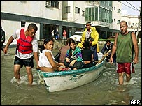 Havana após a passagem do Wilma