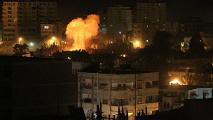 Serangan udara Israel di Gaza