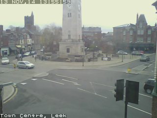 Leek town centre