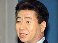 O presidente da Coréia do Sul, Roh Moo-hyun