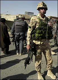 سرباز کانادايی در قندهار