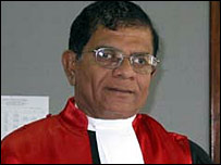 Sri Lanka Chief Justice, Asoka de Silva