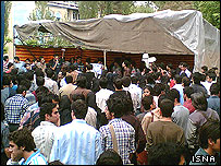 تجمع در دانشگاه پلی تکنیک تهران