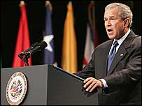 در دوران رياست جمهوری جورج بوش روابط ايران و آمريکا بار ديگر دچار بحران شد