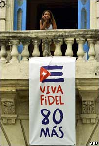 تبریک 80 سالگی کاسترو