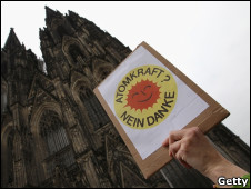 核能？谢谢不要标语