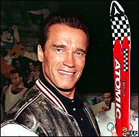 O ator e governador da Califórnia, Arnold Schwarzenegger