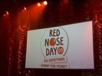 Red Nose Day banner