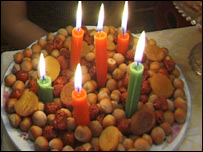 آجيل در سفره نوروزی آذری ها