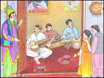 اطفال با لالو ماما(دلقک)