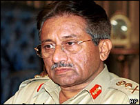 पाकिस्तान के राष्ट्रपति मुशर्रफ़