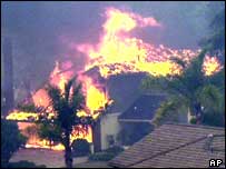 incêndio na Califórnia