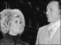 Elizabeth Taylor e Richard Burton