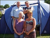 The cast of 'Facing the Hedge'