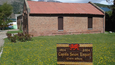 Capel Seion, Esquel yn yr Andes