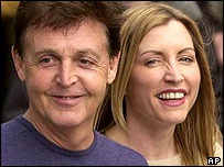 Paul McCartney e Heather Mills McCartney