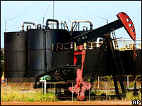 Instalações petrolíferas na Venezuela 
