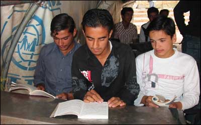 عبدالقدير در مدرسه