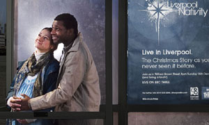 Liverpool Nativity: Jodie McNee plays Mary and Kenny Thompson plays Joseph