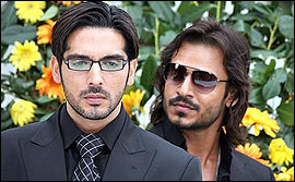 Zayed Khan and Vivek Oberoi 