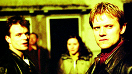 A scene from Penny's upcoming movie, The Principles Of Lust, with Alec Newman and Marc Warren