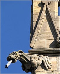 A Dragon on St John's Cathedral, Norwich