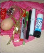 Materials for egg design 