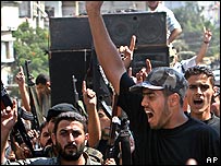 Funeral de homem palestino em Gaza