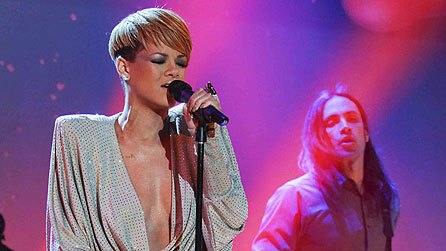 Rihanna on Friday Night With Jonathan Ross (image: BBC/Hot Sauce)