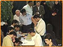 رای گيری در انتخابات ايران