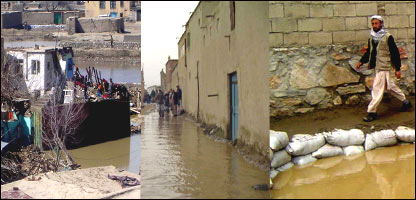  سېلابونه او د کورونو ابادول 