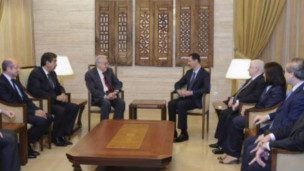 卜拉希米和阿萨德会谈