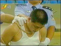 Prisioneiro chinês. (Foto Arquivo)