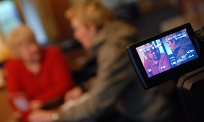 Reading through script