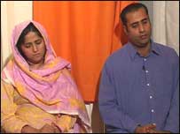 ڈاکٹر شازیہ اور ان کے شوہر