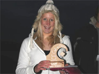 Double winner Gabi Rowe