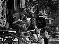 Gypsy traveller camp (Getty Images)