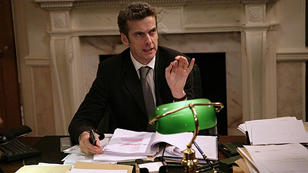 Peter Capaldi as Malcolm Tucker in 2007 The Thick Of It winter special