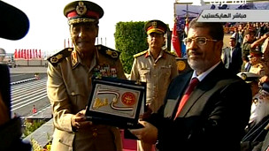 مرسي وطنطاوي