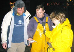 Gerard Baker and students from Birmingham College of Food, Tourism and Creative Studies