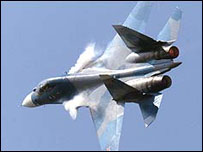 Rus yapımı SU-30 uçağı