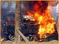 اس ہفتہ کے دوران مختلف کاروائیوں میں لگ بھگ سوافراد ہلاک و زخمی ہوئے