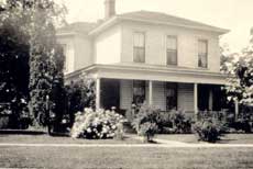 The Harris family home
