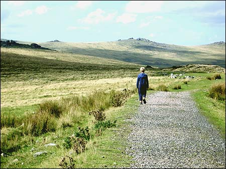 Walking the old railway from Princetown