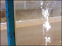 Saltburn railway shelter.