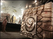 Hàng cứu trợ của Mỹ tới Gruzia