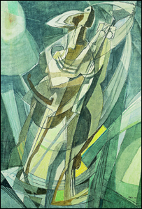 O Homem de Louisiana, de 1951, do pintor Afro