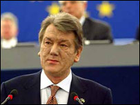 Ukrayna Cumhurbaşkanı Yuşçenko
