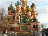 Nhà thờ Thánh Basil ở Mát-xcơ-va, ảnh của Clara Trần