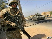 سرباز بريتانيايی